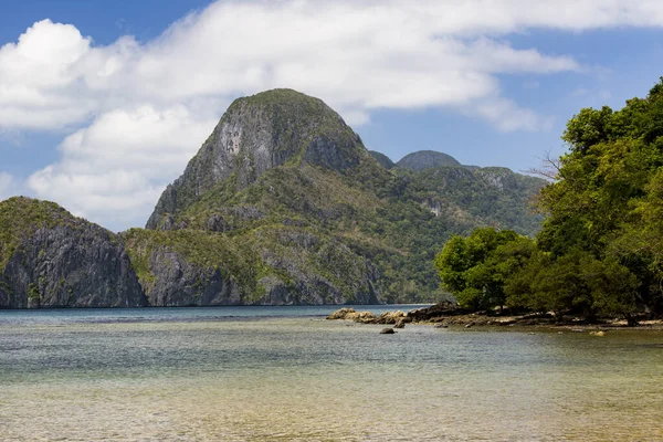 Paysage Des Îles Zone Côtière Île Palawan Aux Philippines — Photo