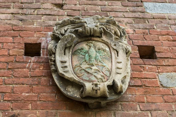 Elementi Architettura Dell Antico Castello Sforza Milano — Foto Stock