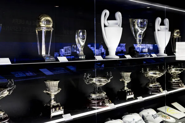 Madrid Španělsko Března 2018 Muzeum Fotbalového Klubu Real Madrid — Stock fotografie