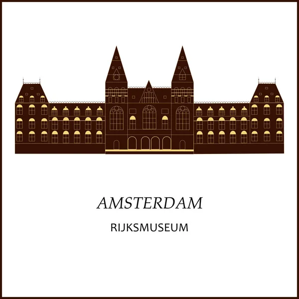 Bandeira da cidade de Amesterdão . — Vetor de Stock
