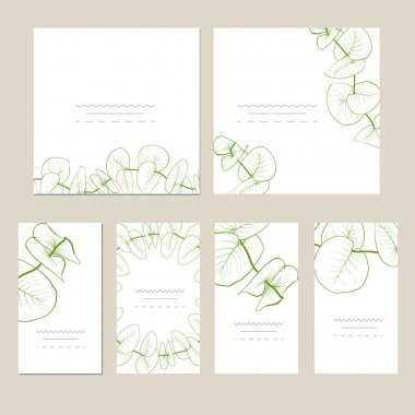 Sanatsal evrensel kart dizisini.