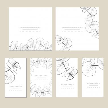 Sanatsal evrensel kart dizisini.