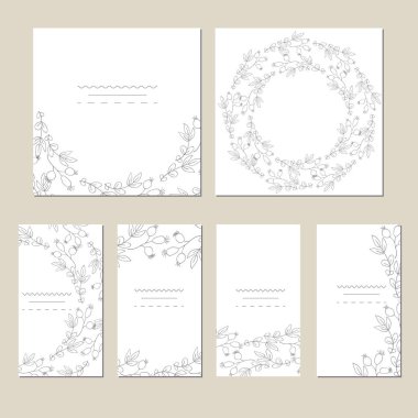 Sanatsal yaratıcı evrensel kart dizisini.