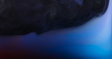 Kırmızı yeşil mavi Rgb boya su sanatsal şekiller oluşturma