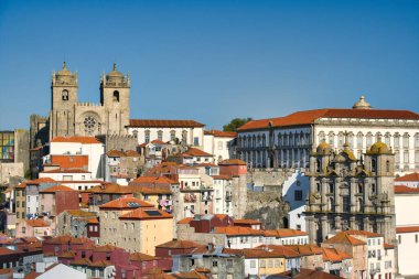 View Of Cathedral And Roofs In Porto Portugal