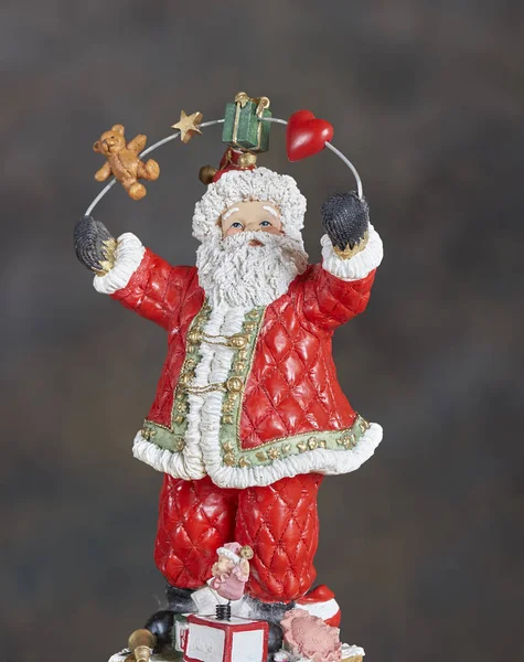Julemanden ornament / dekoration - Stock-foto