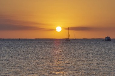 Punta Gorda, Florida günbatımı