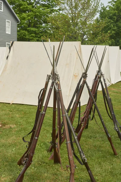 Fucile di fanteria della guerra civile americana — Foto Stock