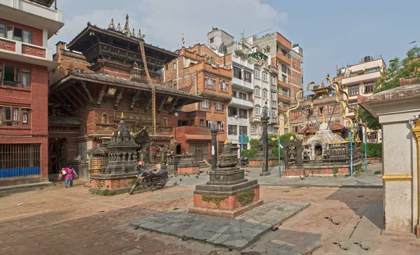 . katiandu. nepal, patan, asien — Stockfoto