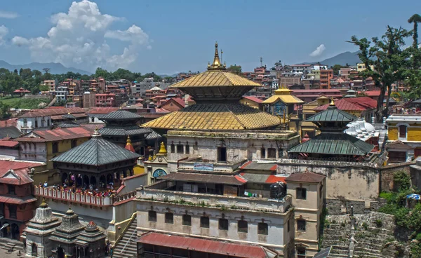 Pashupatinath Templo de Katmandú Nepal —  Fotos de Stock