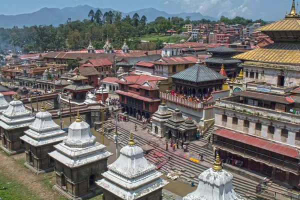 Pashupatinath Katmandu Nepal Tapınağı — Stok fotoğraf