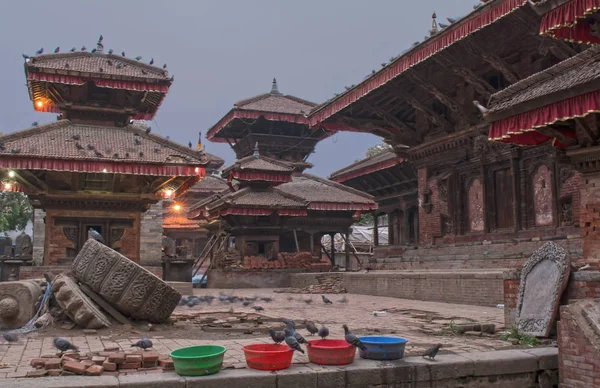 Nepál, Katmandu, templom, a buddhizmus vallás buddha ősi örökség utazás — Stock Fotó