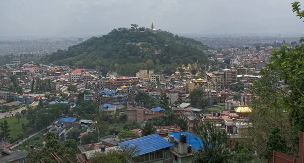 Nepal Kathmandu Panorama do Himalaia — Fotografia de Stock