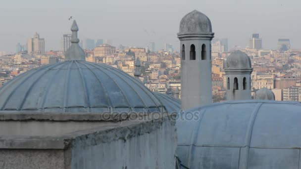 伊斯坦布尔, 伊斯坦布尔, 土耳其, 旅游, 博斯普鲁斯海峡, 清真寺, 亚洲, 土耳其, — 图库视频影像