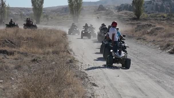 Cappadocia ATV, turismo, viaggi, tacchino — Video Stock