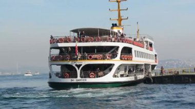 Türkiye. Istanbul. İskele. feribot. Ekim 2017