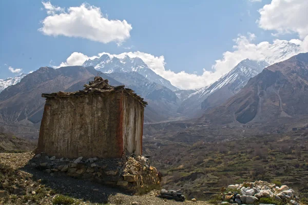 Nerale. Mukhtinakh. Mustang, Jharkot — Foto Stock