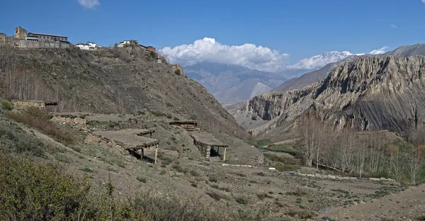 Nerale. Mukhtinakh. Mustang, Jharkot — Foto Stock