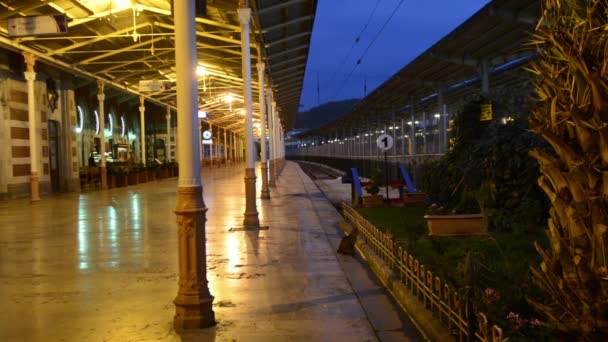 Sirkeci Stationrain 기차역입니다 2017 — 비디오
