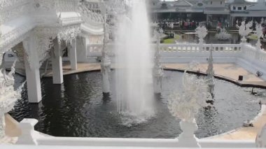 Tapınak. Beyaz Tayland mimari Asya din