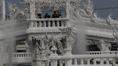 Tapınak. Beyaz Tayland mimari Asya din