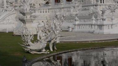 Tapınak. Beyaz Tayland mimari Asya din