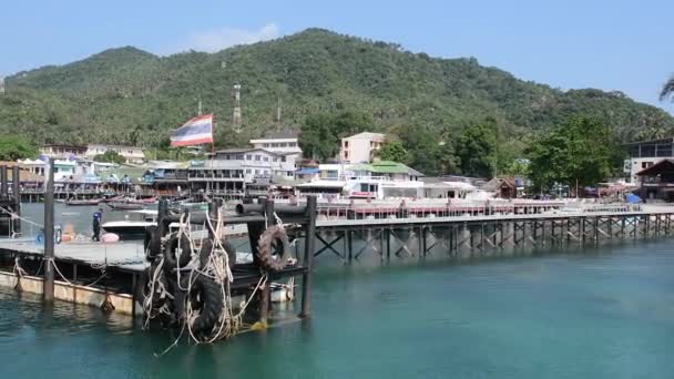 Chiang Mai Tatil Çiçek Çiçekler Orkide Renkli Insanlar Dans Çocuk — Stok video