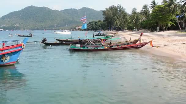 Таїланд Тао Пхі Води Морські Подорожі Острів — стокове відео