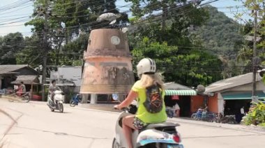 Tayland ada tao iskele, su, Island Seyahat deniz