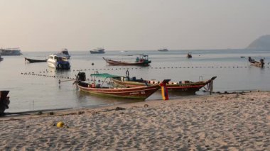 Tayland ada tao iskele, su, Island Seyahat deniz