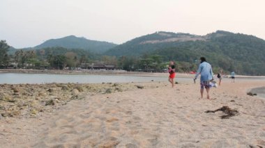 Tayland ada tao iskele, su, Island Seyahat deniz