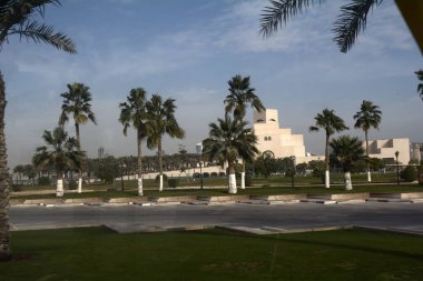 Katar, doha, şehir, modern, Arapça, mimari