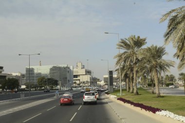 Katar, doha, şehir, modern, Arapça, mimari