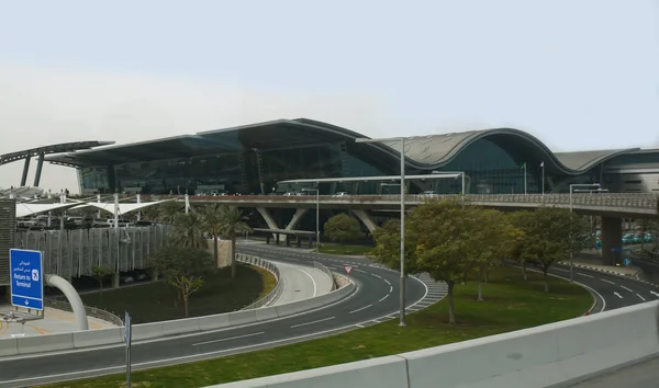 Airport, qatar, international, doha — Stock Photo, Image