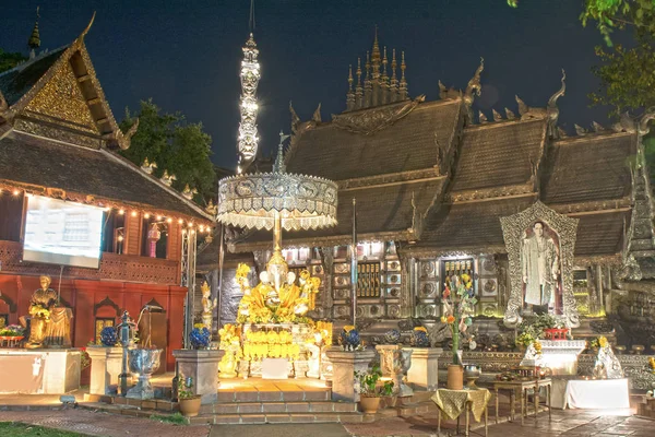Tayland Chiang Mai gümüş Tapınağı