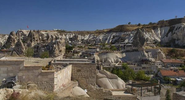 Tturkey, Cappadocia, rock, landschap, reizen, Anatolië, goreme, berg — Stockfoto