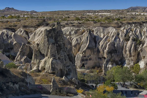 Tturkey, Cappadocia, rock, landscape, travel, anatolia, goreme, mountain — Stok Foto