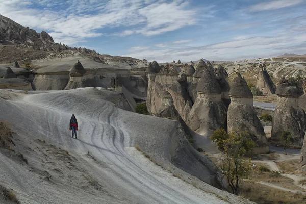 Turquía, Capadocia, roca, paisaje, piedra — Foto de Stock