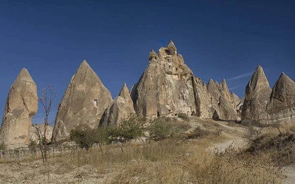Turquía, Capadocia, roca, paisaje, piedra — Foto de Stock