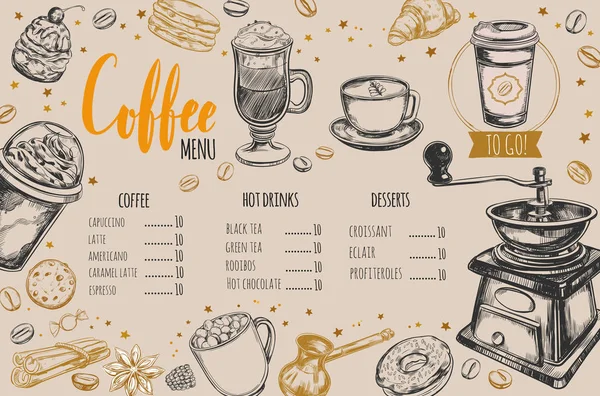 レストランのメニューのテンプレート ストックベクター C Aqua