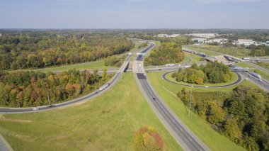 ABD'de otoyol kavşağı