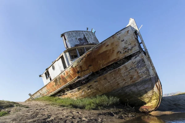 Shipwreck Near Point Reyes — Stock Photo, Image