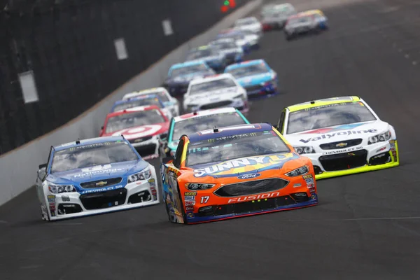 Nascar: 23. juli brantley gilbert big machine brickyard 400 — Stockfoto