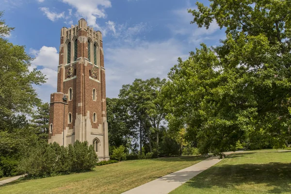 Башня Бомонт в Университете штата Мичиган — стоковое фото