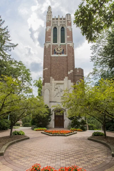 Turnul Beaumont de la Universitatea de Stat Michigan — Fotografie, imagine de stoc