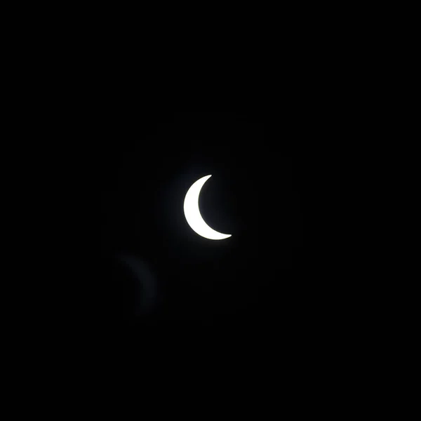 太陽の皆既日食 — ストック写真