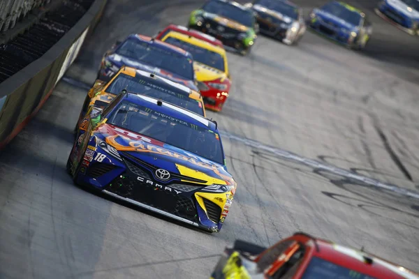 NASCAR: August 19 Geschäfte Bass Pro Nra Nachtrennen — Stockfoto