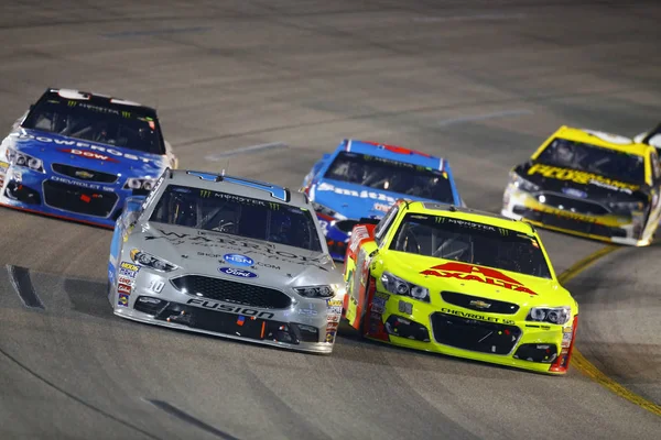 NASCAR: Szeptember 09-én összevont autóalkatrész 400 — Stock Fotó