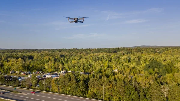 Drone pessoal em ação — Fotografia de Stock