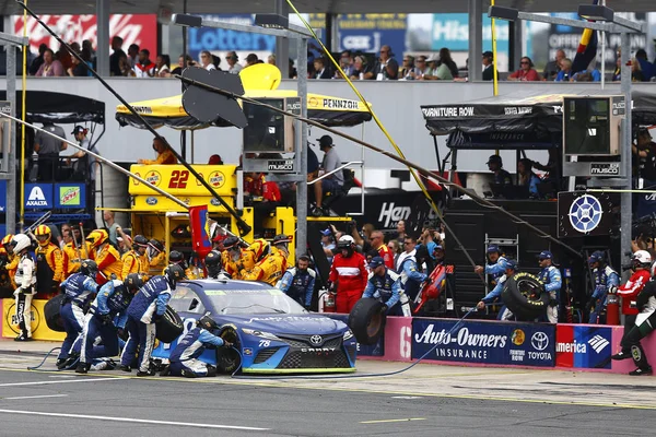 NASCAR: October 08 Bank of America 500 — Stock Photo, Image